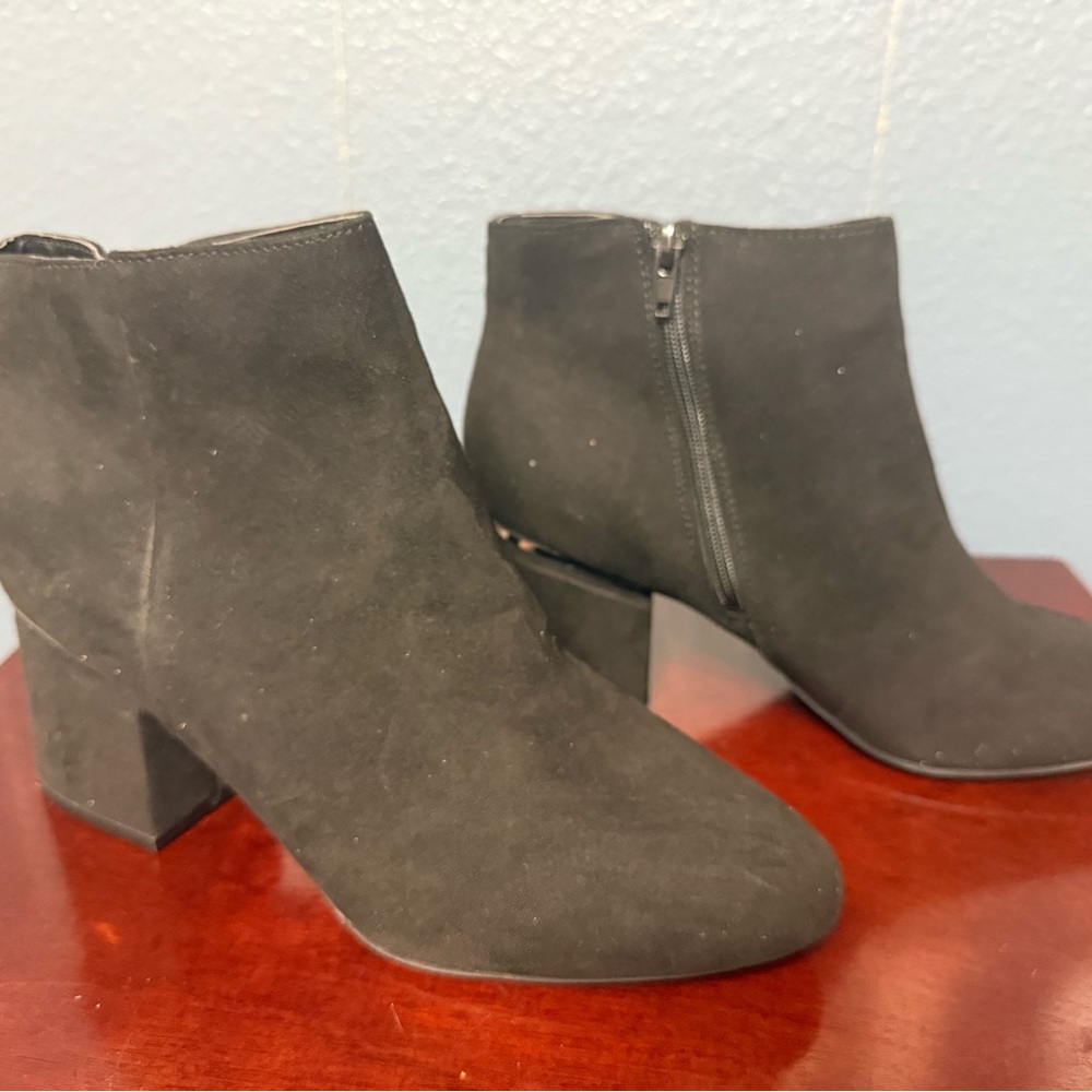 Bar III Black Ankle Booties for Women – Size 9.5